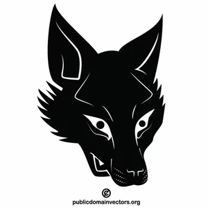 Wolf-Silhouette-ClipArt-Grafiken