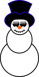 Gambar manusia salju