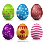 Huevos de Pascua decorados