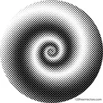 Deseń półtonów spirala