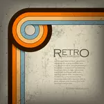 Abstract Retro Wallpaper Design