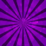 暗い紫サンバースト背景