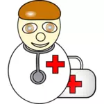 Medico icona immagine vettoriale