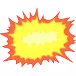 Ledakan vektor ilustrasi