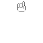 Mouse pointer hand vector image