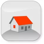 Einfache Haus-Vektor-Bild