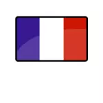 Ranskan lippu vektorigrafiikka