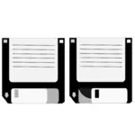 Floppy disk vektor Clip Art