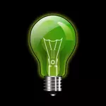 Yeşil ışık ampul