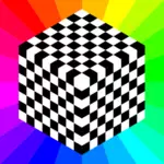 Tabuleiro de xadrez do cubo