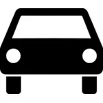 Car icon vector clip art