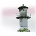 Farbe-Vektor-ClipArt-Grafik eines Leuchtturms