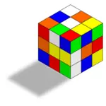 Rubik's cube drawing