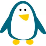 Imagen vectorial de pingüino