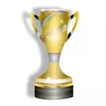 Vector clip art of trophy