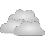 Internet-pilvien vektorikuva