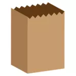 Paper bag vector image