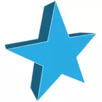 Light blue star