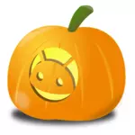 Android のかぼちゃベクトル描画