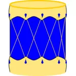 Vector image of bombo drum
