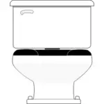 Vector tekening van unisex wc-bril