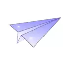 Paper airplane vektor