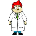 Cartoon scientist guy