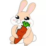 Bunny a mrkev