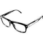 Disegno vettoriale di occhiali da vista