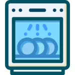 Imagem de máquina de lavar louça