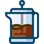 Kaffeemaschine-Vektor-Bild