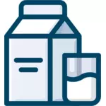 رمز الحليب