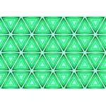 배경 패턴 및 녹색 삼각형