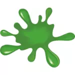 Grüne Farbe splat