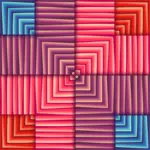Naadloze tegels in verschillende kleuren