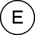 E in einem Kreis