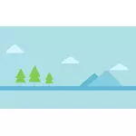 Simple nature banner