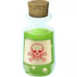 Image vectorielle poison bottle