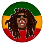 Rastafarin pää
