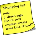 買い物リスト