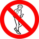 No smartphone while walking