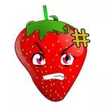 गुस्से में स्ट्रॉबेरी