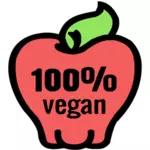 100 percent vegan