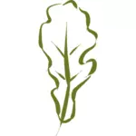 Oak leaf hand-drawn image