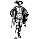 Medieval man fashion