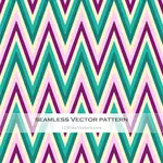 Seamless Zigzag Pattern Vector Background