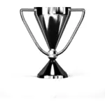 Trophy in black and white