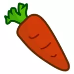 Desenho de cenoura