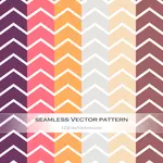 Seamless pattern in retro style with lines