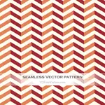 Retro seamless pattern with twisty lines